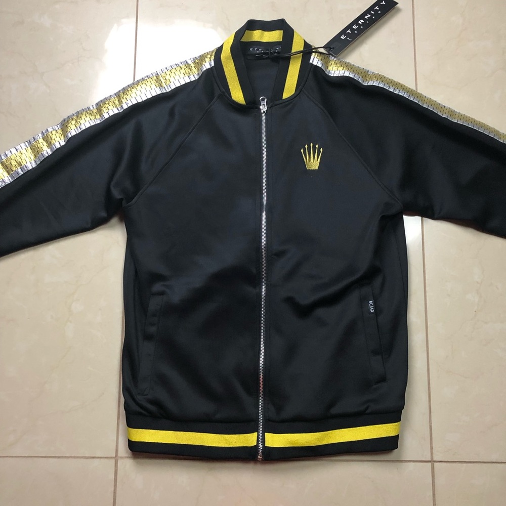 Eternity Rolex crown track jacket
